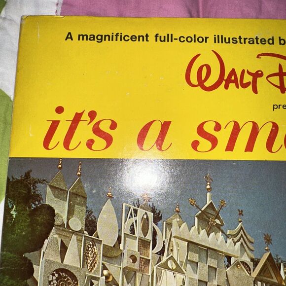 Walt Disney It's A Small World Book & LP Record Disneyland 3925 - Picture 3 of 16